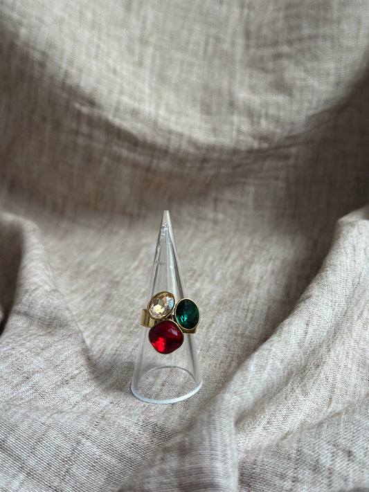 Bague Tricolore