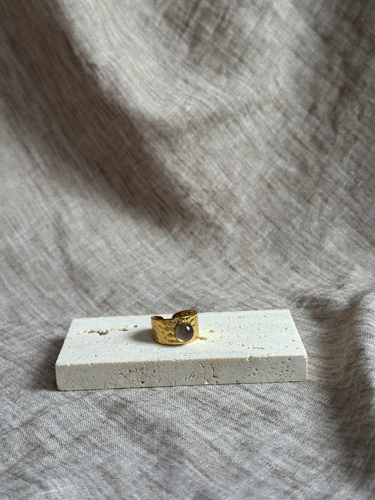 Bague Pierre Brune